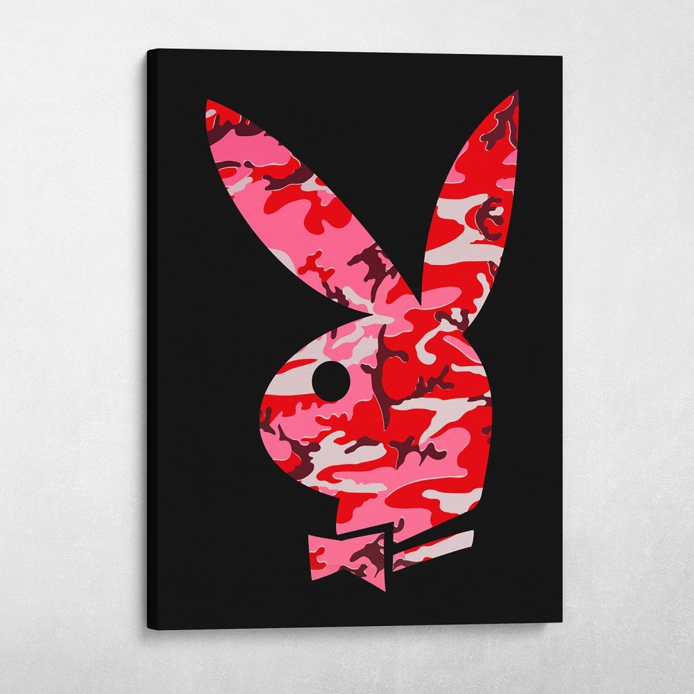 Playboy Bunny Andy Warhol Pop Art Wall Art | Canvas Wall Art